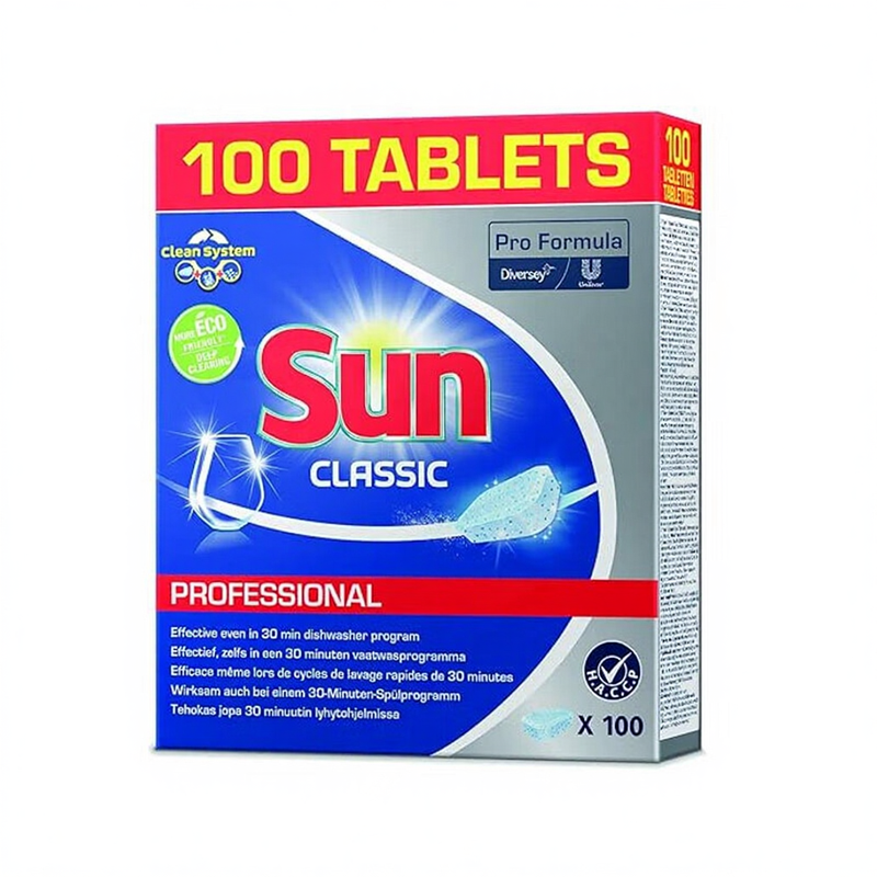 Sun Tabs Professional Classic Vaatwastabletten Regular 100 stuks