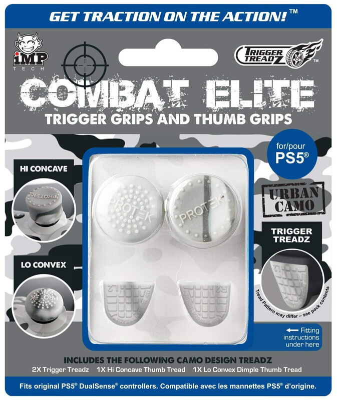 iMP - Trigger Treadz - Combat Elite - Trigger Grips (2pcs) +Thumb Grips (2pcs) - Urba
