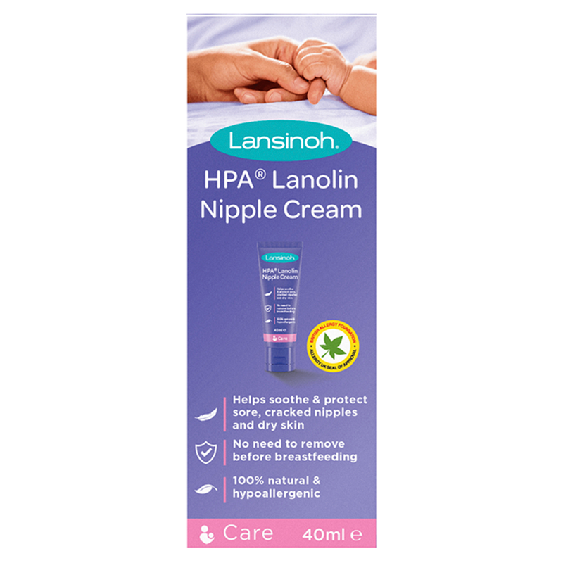 HPA Lanolin Nipple Cream 40ml