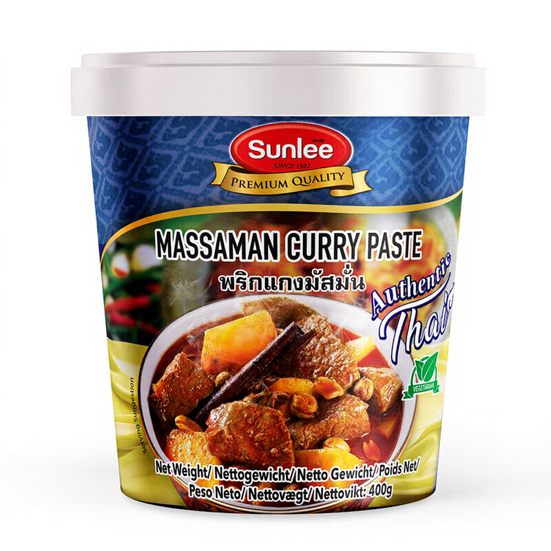 Sunlee Vegan Massaman currypasta 400 g