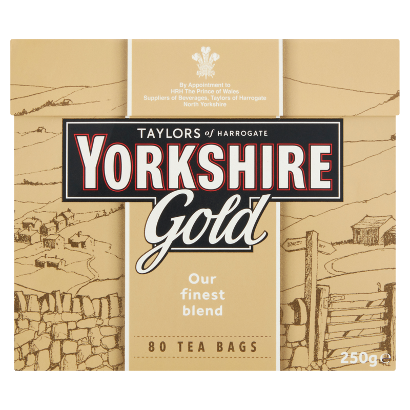 Yorkshire gold 80 Tea Bags 250g
