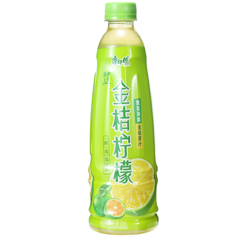 Master Kong 【Cooling】【Hydration】Master Kong Kumquat Lemon Drink 500Ml