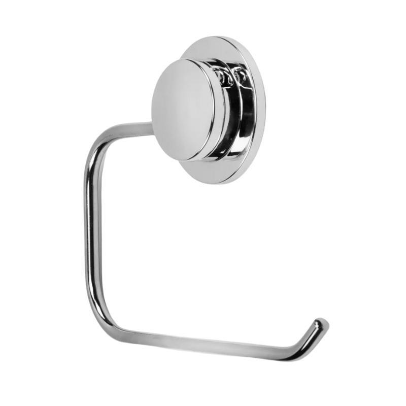 Stick 'n' Lock Toilet Roll Holder - Chrome