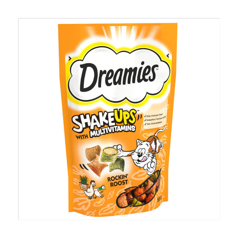 Shakeups Multivitamins Rockin Rooster Cat & Kitten Treats 55g