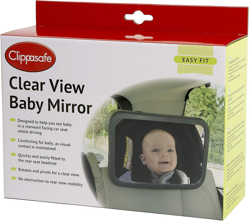 Clear View Baby Mirror 13.4 x 7.4 x 3.5cm