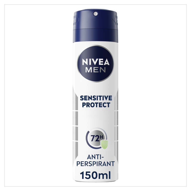 MEN 72h Sensitive Protect Anti-perspirant Spray 150ml