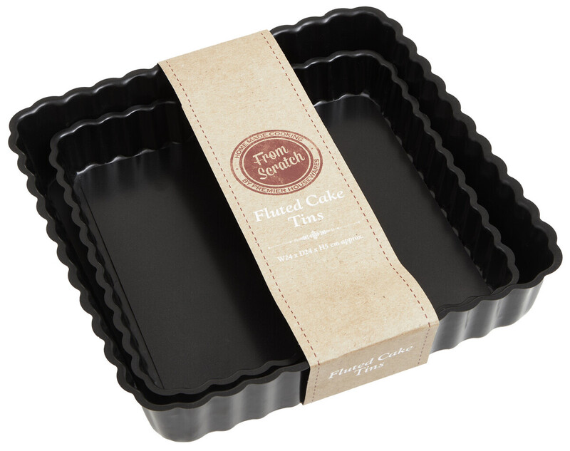 Maison By Premier Set Of Two Fluted Quiche Flan Tins