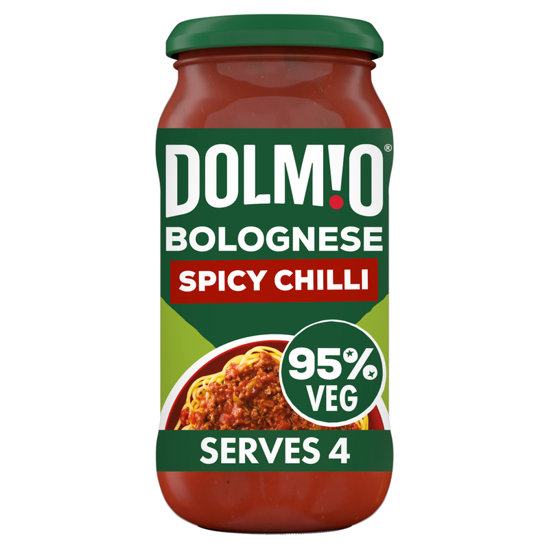 Dolmio Bolognese Spicy Chilli Pasta Sauce 450G