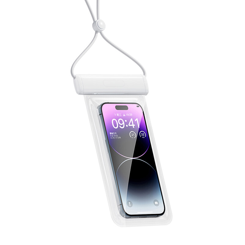 F22 Phone 50m Waterproof Pouch - White