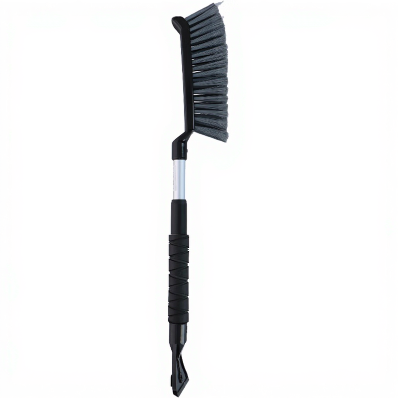 Dunlop IJskrabber met Borstel - Uitschuifbaar, zwart, 71 cm