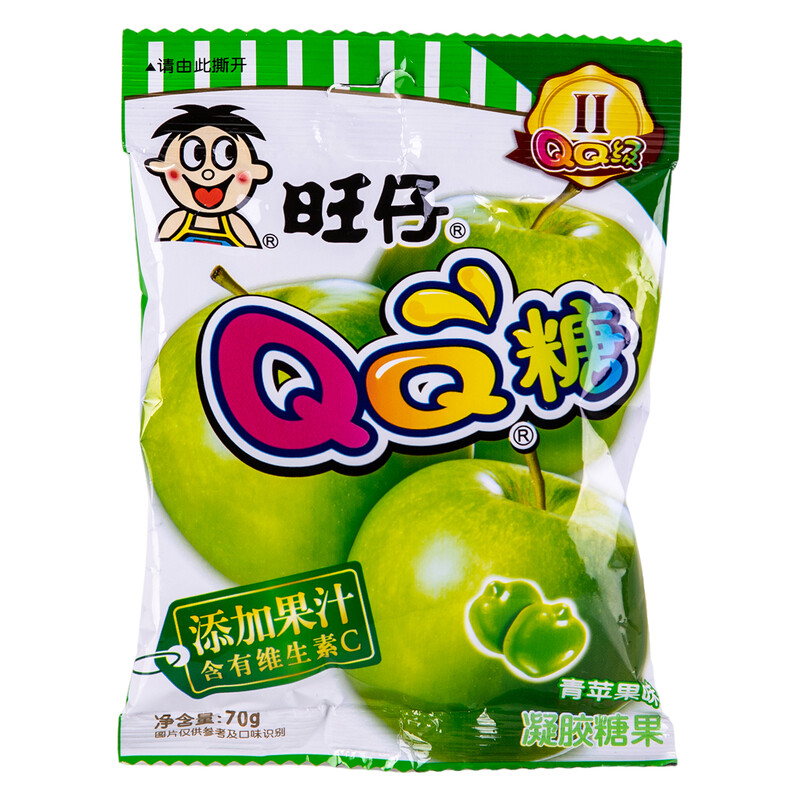 QQ Apple Flavor Soft Candy 70g