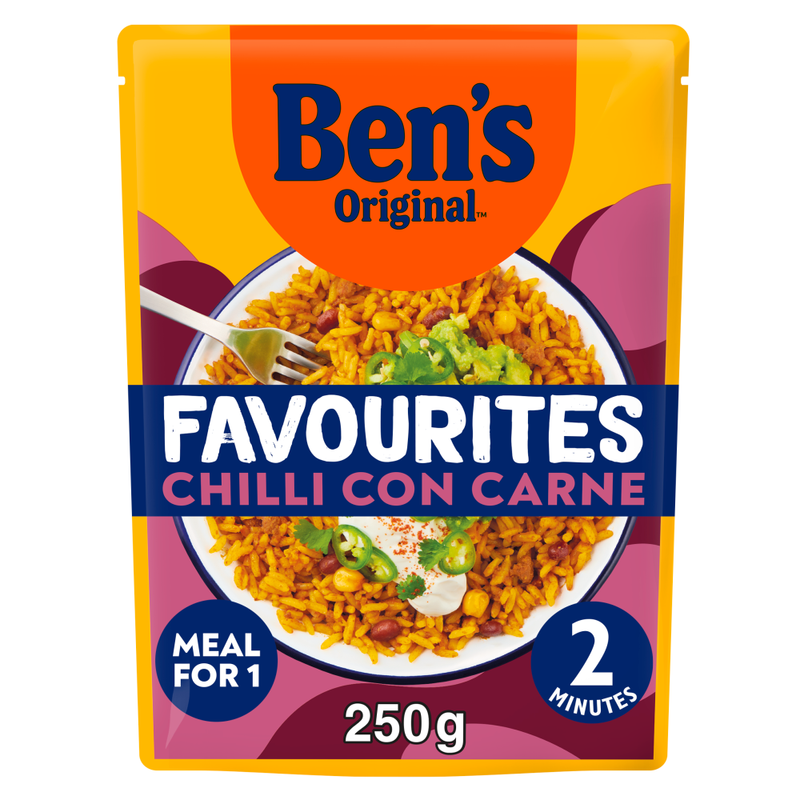 Ben's Original Red/Grain Favourites Chilli Con Carne 250G