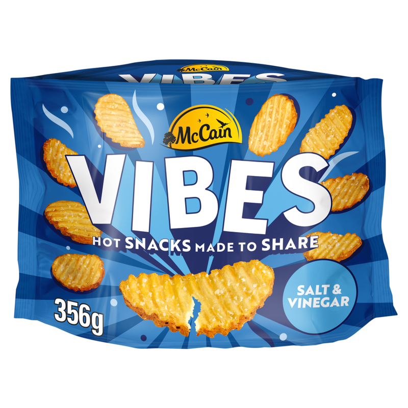 Vibes Salt & Vinegar Hot Potato Snack 356g