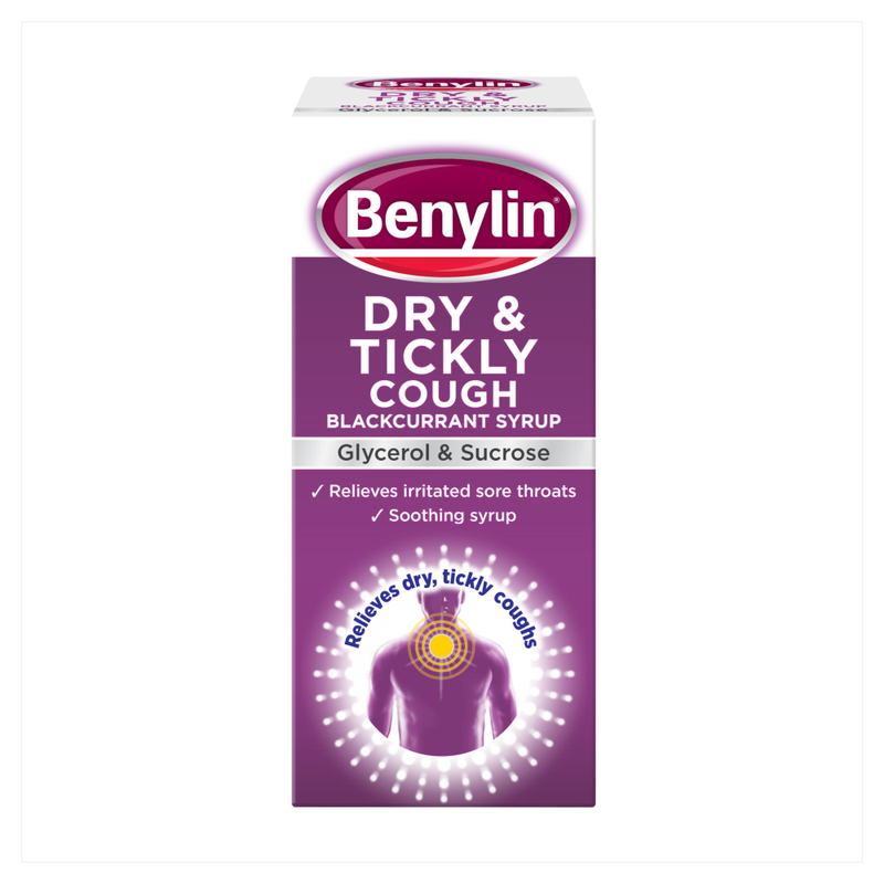 Dry and Tickly Cough Syrup Blackcurrant Flavour - 125 ml