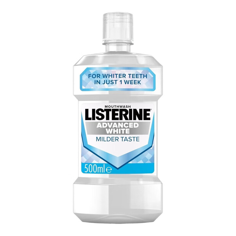 Advanced White Milder Taste Mouthwash 500ml