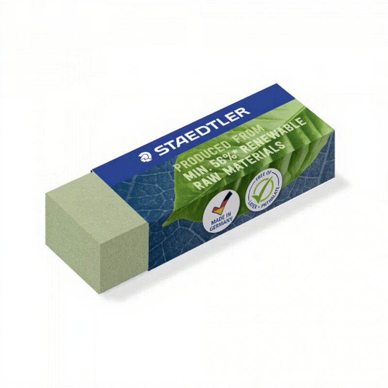 olivgrüner Eco-Radierer, Display