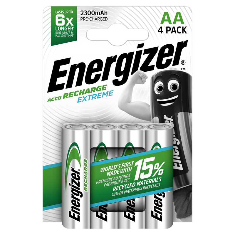AA 2300mAh Recharge Extreme Batteries – Pack of 4
