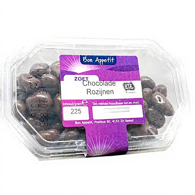Bon Appétit Chocolate Rozijnen - 225 g