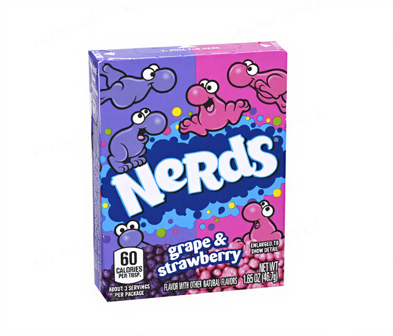 Nerds Aardbei&Druif 46g