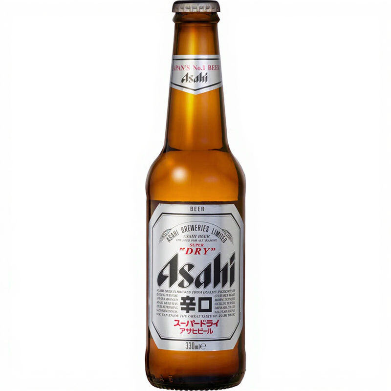 Asahi Super Dry Bier 5% 330 ml