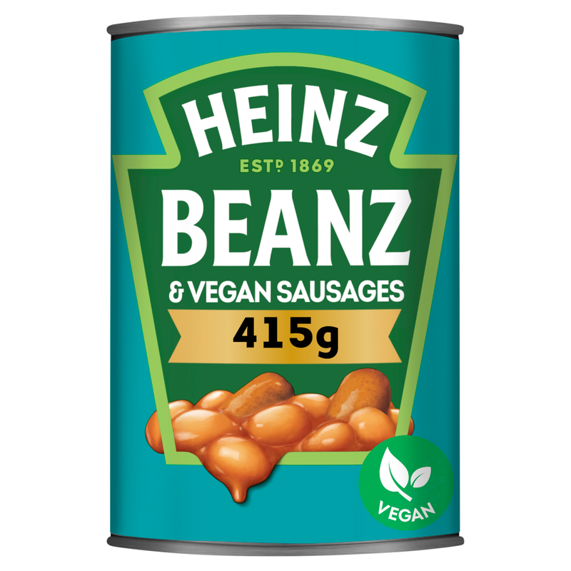 Beanz & Vegan Sausages 415g