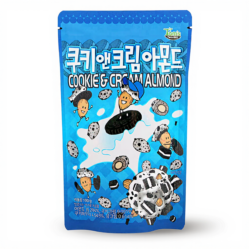 HBAF Amandelen Cookies&Cream Smaak 120 g
