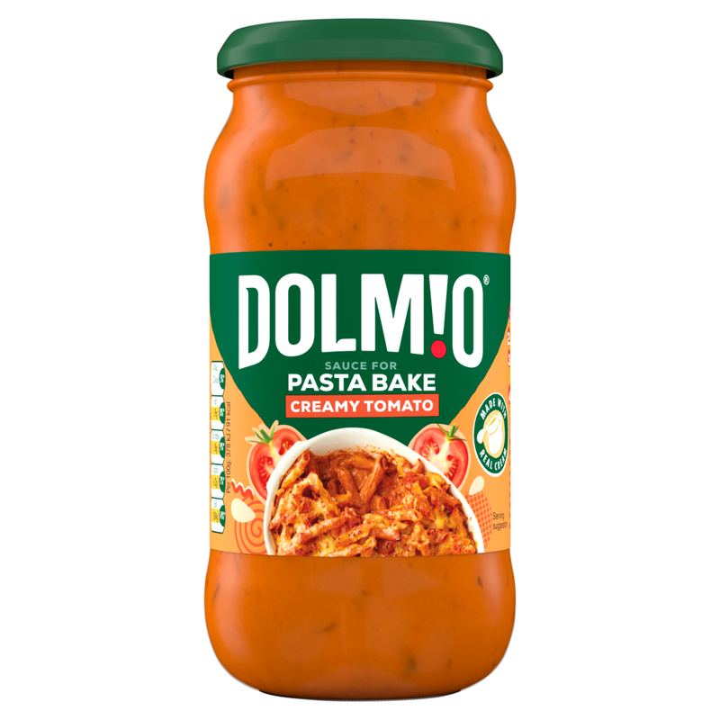 Dolmio Golden/Brown/Cream Pasta Bake Sauce Creamy Tomato 450G