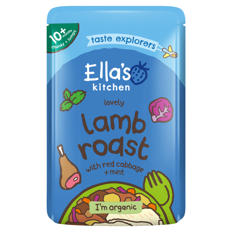 Ella's Kitchen Lamb Roast Dinner 10+ Months 190G