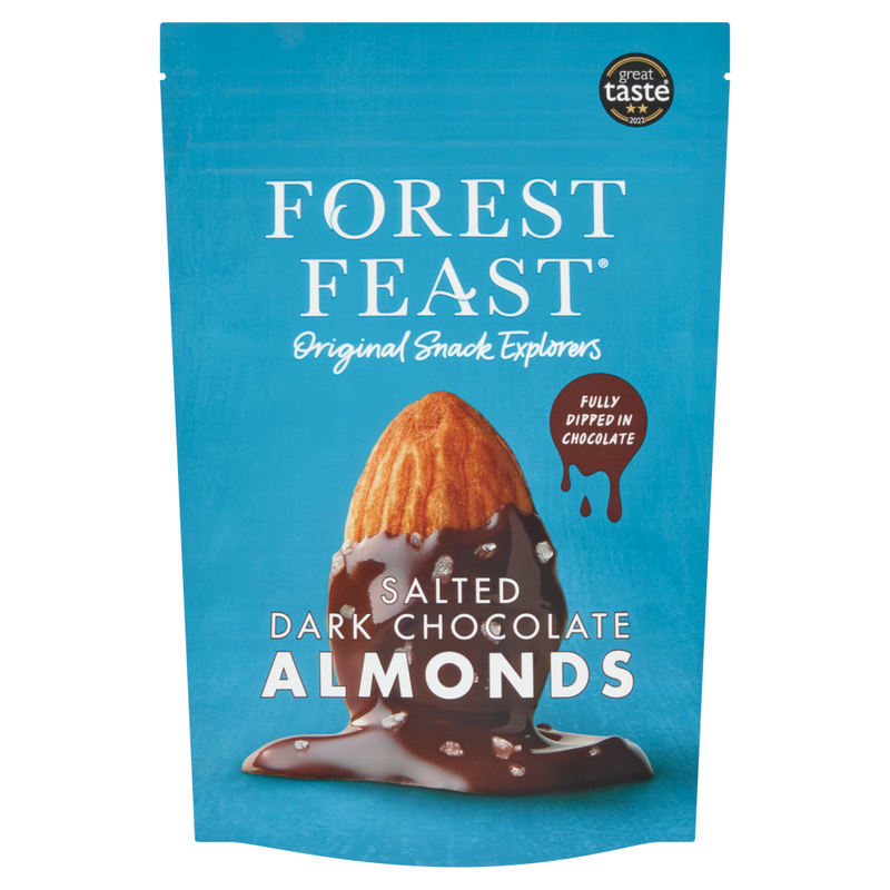 Forest Feast Dark Salted Chocolate Almonds 120G