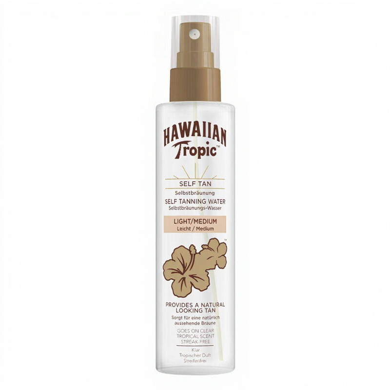 Hawaiian Tropic Eau Autobronzante Medium 190 ml