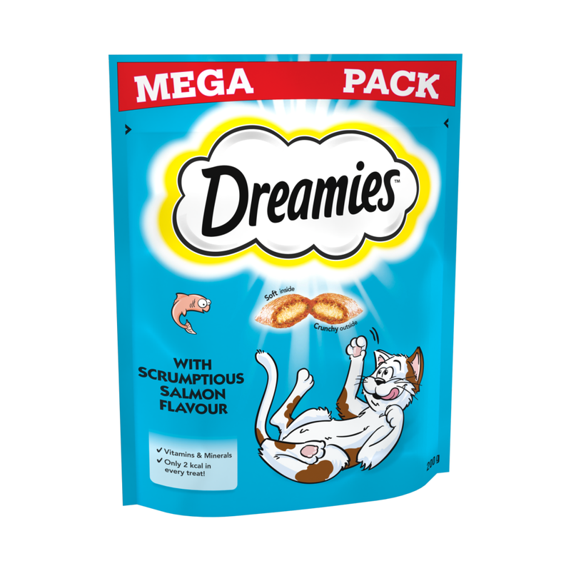 Cat Treat Biscuits with Salmon Flavour Mega Pack 200g