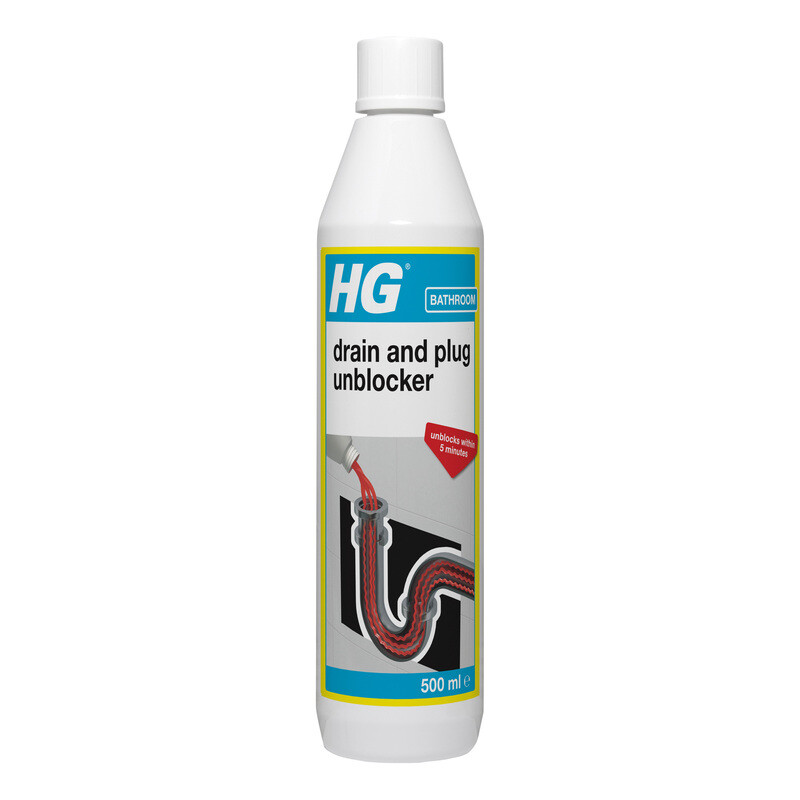 HG Drain And Plug Unblocker 0.5L