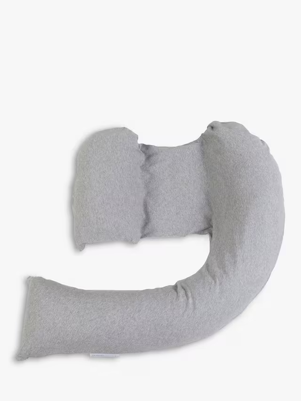 Cotton Pillow Grey Marl