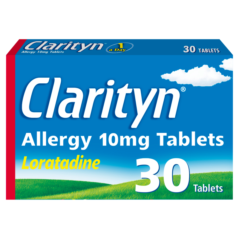 Clarityn Allergy & Hayfever Relief Loratadine 10mg Tablets - 30 Tablets