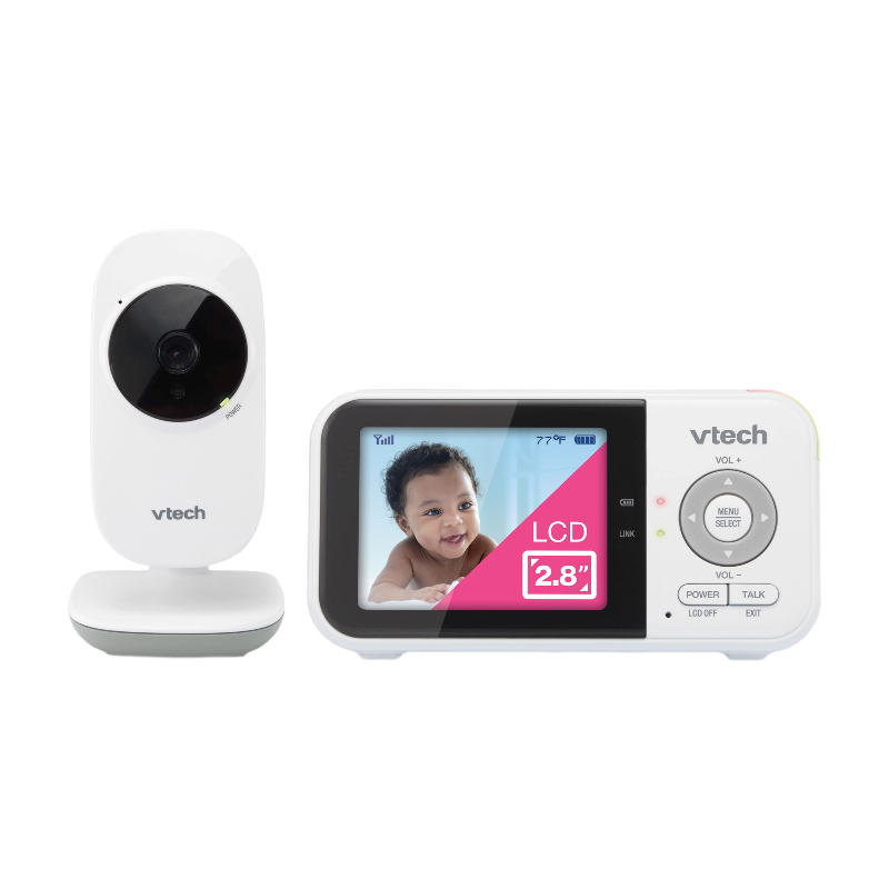 VM819 Digital Video Baby Monitor 2.8'' White