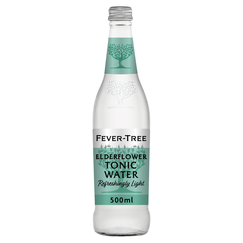Refreshingly Light Elderflower Tonic Water 500ml