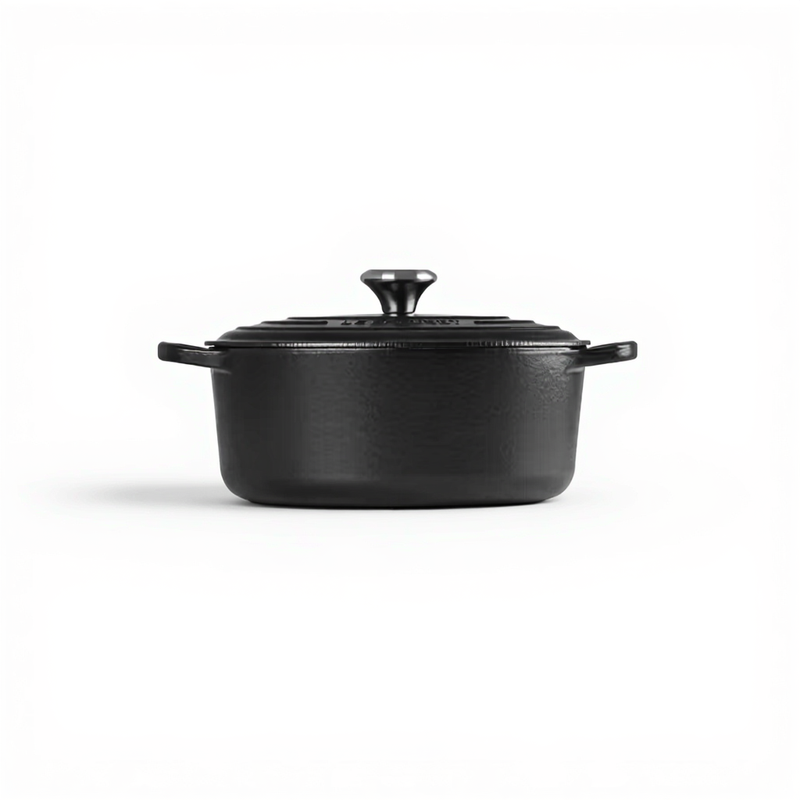 Le Creuset Ovale Emaille-Gusseisen-Topf EVO-Serie, 29 cm, mattschwarz