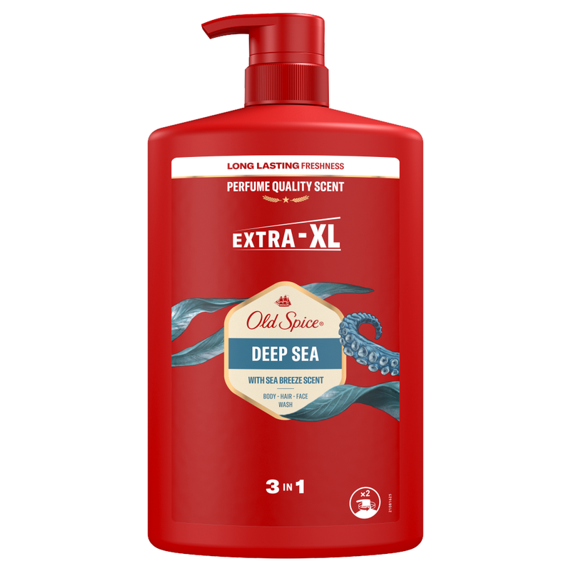 Deep Sea 3-in-1 Wash Shower Gel & Shampoo 1000ml