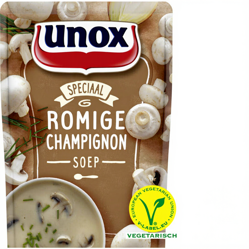 Unox Romige Champignonsoep - 570 ml
