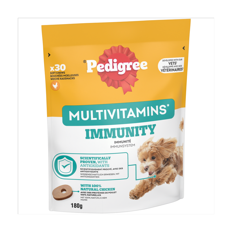 Multivitamins Immunity 30 Soft Dog Chews 180g