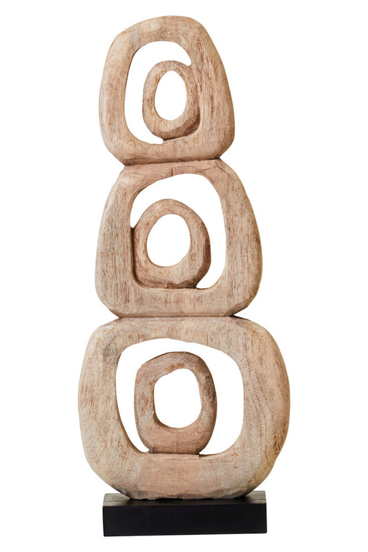 Sculpture Fidel Stacked Rings Natural
