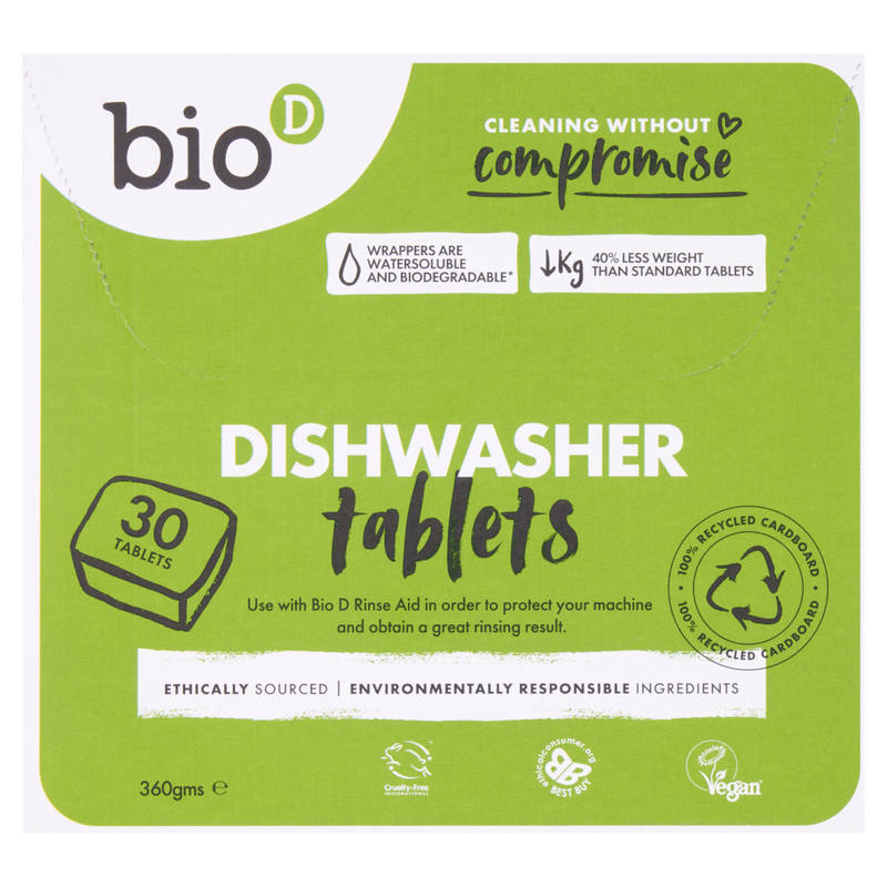 Bio-D Bio D Dishwasher Tablets 30 Tabs