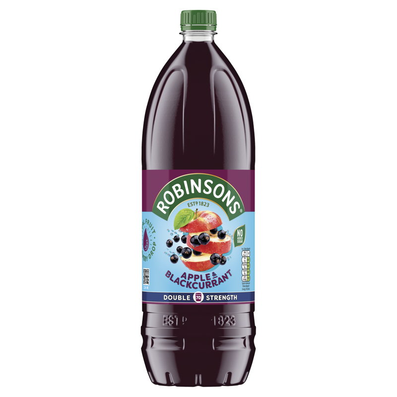 No Added Sugar Squash Double Strength Apple & Blackcurrant 1.75 L