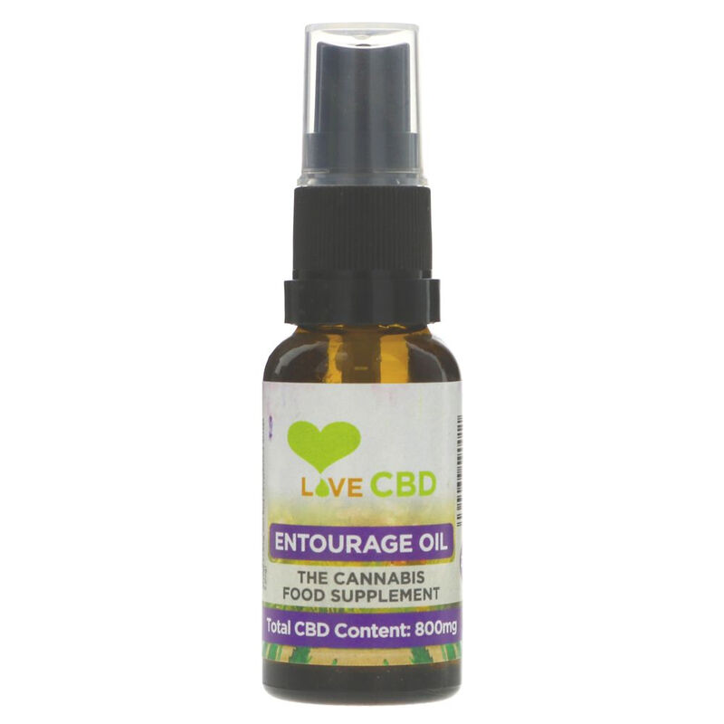 Entourage CBD Oil - 800mg Per Bottle - 20ML