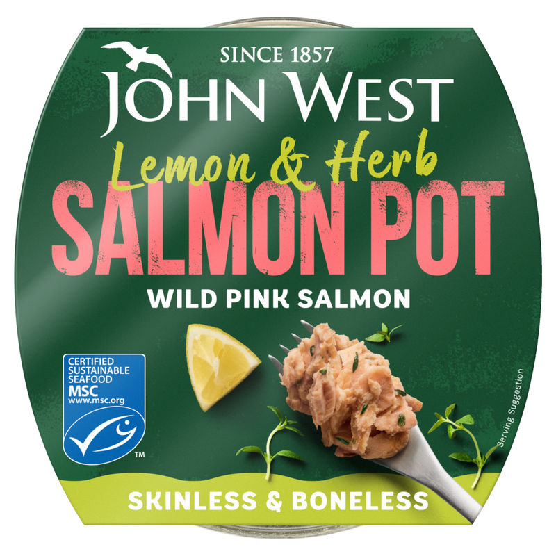 Msc Salmon Fridgepot Lemon & Herb 80g