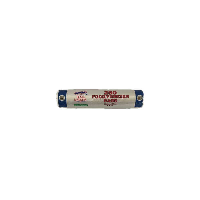 s Freezer Bags, 9 x 14 inch, roll of 250