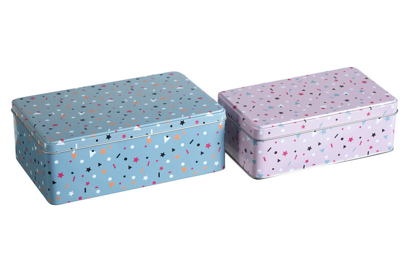 Set of 2 Stellar Storage Tins