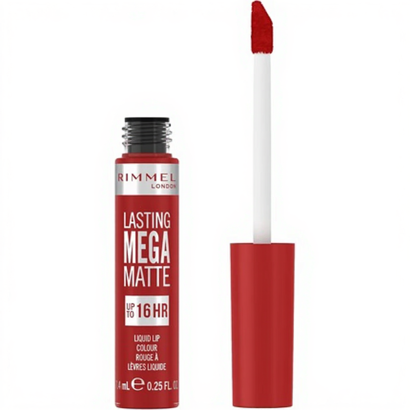 Rimmel London Lasting Mega Matte Flüssiger Lippenstift Vegan Langanhaltend