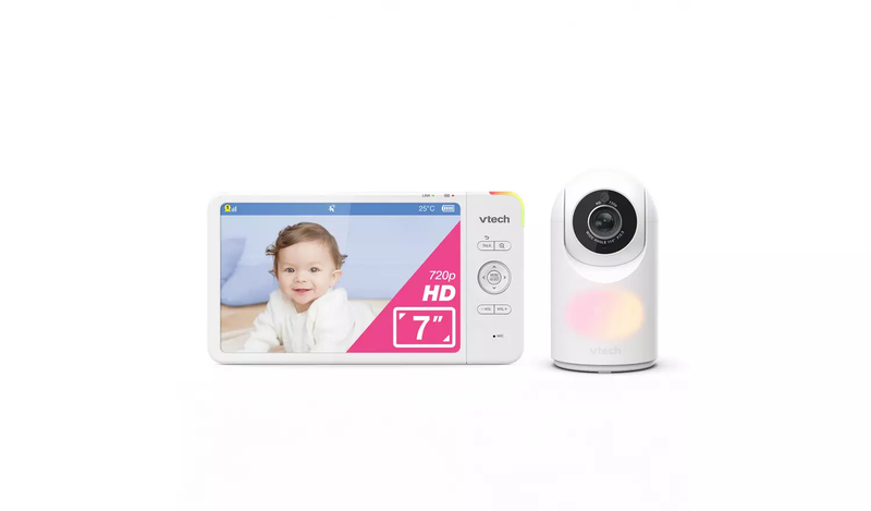 VM7367HD Video Baby Monitor 7" White