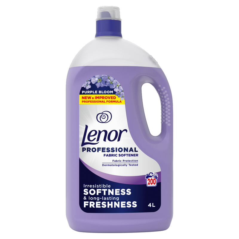 Professional Fabric Softener, Purple Bloom, 4l x 200 washes